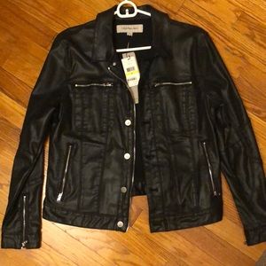 Calvin Klein moto jacket size Medium